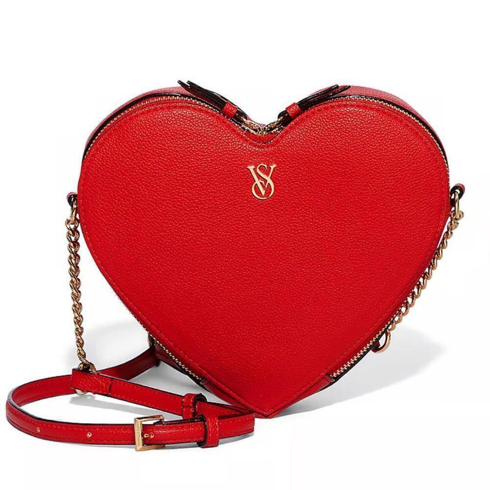 Victorias Secret Heart Crossbody Bag